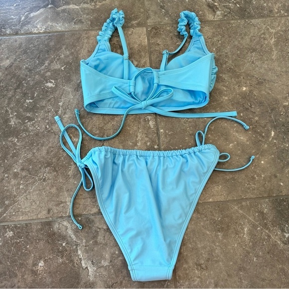 Wild Fable Light Blue Bikini Set size D/DD | L - Picture 2 of 5